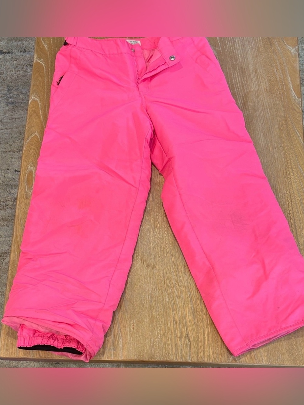 Place Girls Bright Pink Snow Pants
